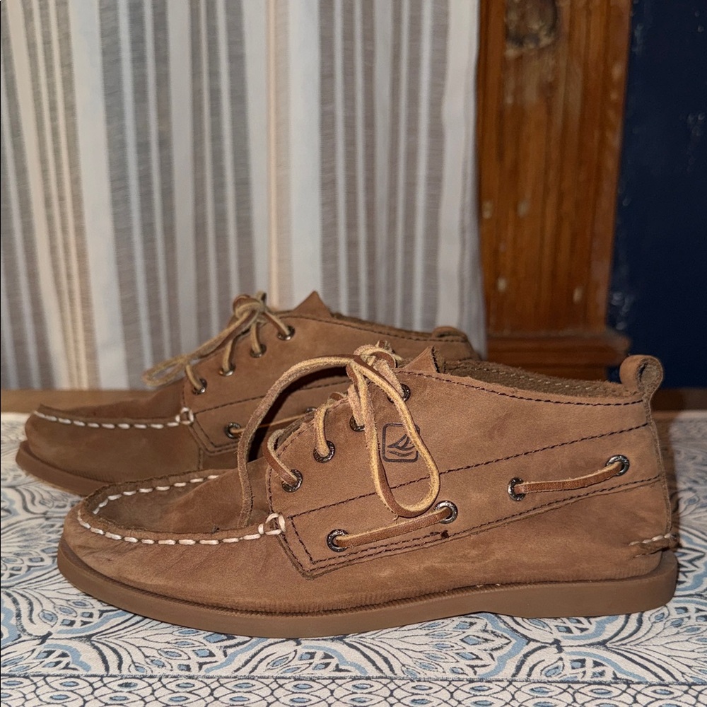 Sperry Top-Sider Brown Kids Authentic Original Chukka Shoes